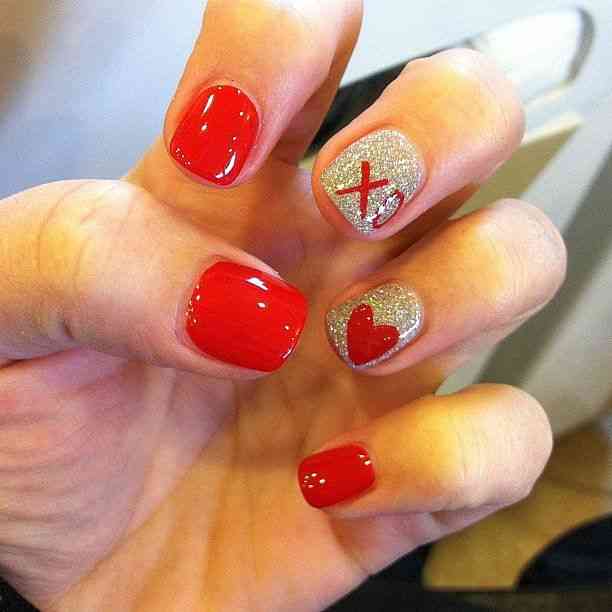valentine's day nail art ideas
