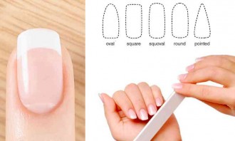 how to shape your nails