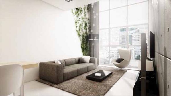 make living room look like a hotel 