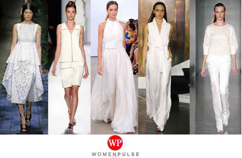 White spring 2015 fashion trends