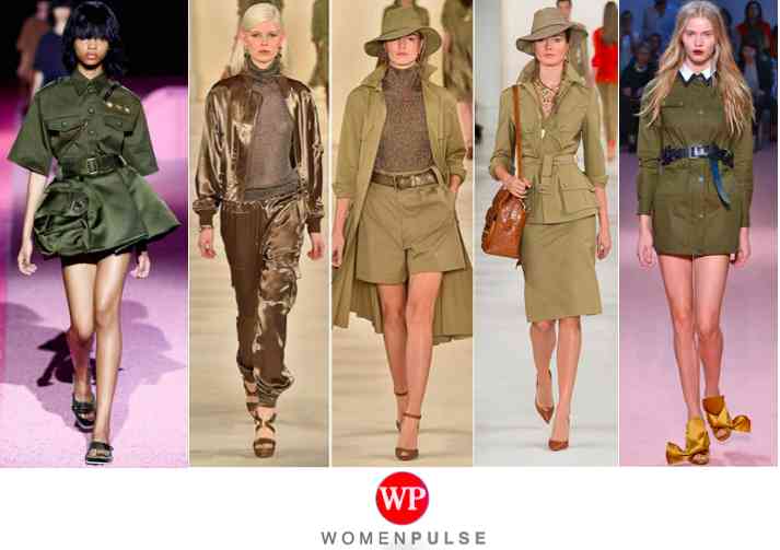 military green spring 2015 fashion trends