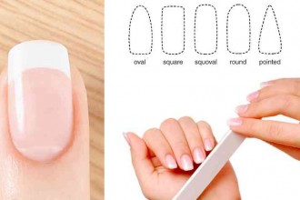 how to shape your nails